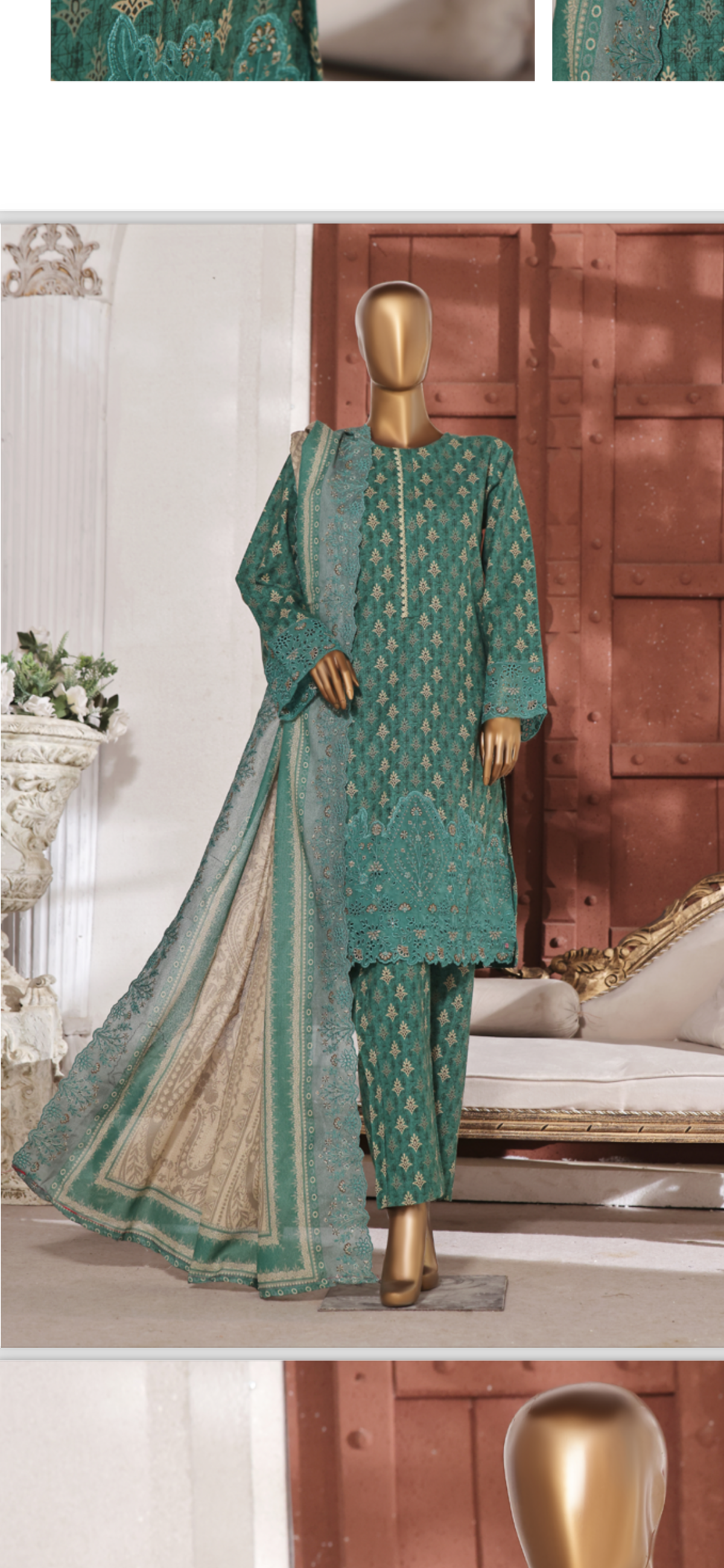 RIWAYAT 3 PC KHADDAR TROUSER KAMEEZ AND SHAWL