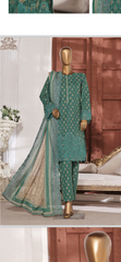 RIWAYAT 3 PC KHADDAR TROUSER KAMEEZ AND SHAWL