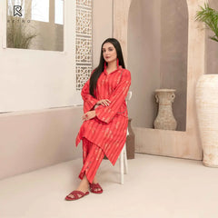 2 PC TAWAKKAL DIVANI LAWN TROUSER AND KAMEEZ