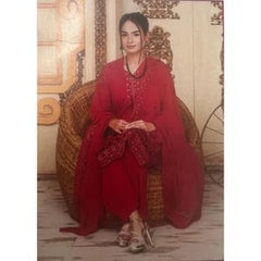 SHAHNAI BY MINA HASSAN LAWN SHALWAR KAMEEZ AND DUPATTA