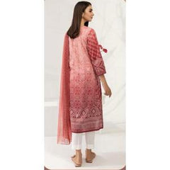 2 PC LIMELIGHT LAWN KAMEEZ AND CHIFFON DUPATTA  (XL)