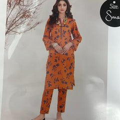 2 PC TAWAKKAL DIVANI LAWN KAMEEZ AND TROUSER