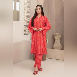2 PC TAWAKKAL DIVANI LAWN TROUSER AND KAMEEZ