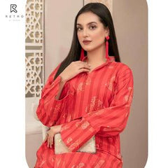 2 PC TAWAKKAL DIVANI LAWN TROUSER AND KAMEEZ