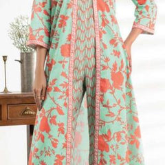 2 PC LINELIGHT LAWN PRINTED KAMEEZ AND TEOUSER (M)