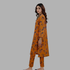 2 PC TAWAKKAL DIVANI LAWN KAMEEZ AND TROUSER