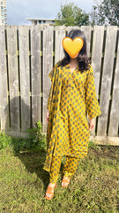 3 PC MARINA, KAMEEZ TRIUSERS AND SHAWL