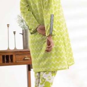 2 PC LIMELIGHT LAWN PRINTED KAMEEZ AND TROUSER ( M )