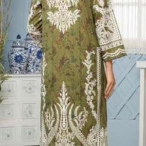 2 PC LIMELIGHT LAWN PRINTED KAMEEZ WITH TROUSER (L)